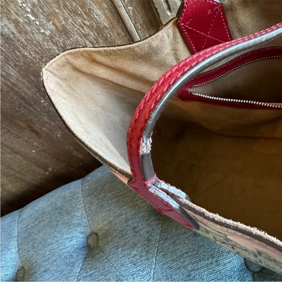 Gucci Multicolor Bird Print Tote - Picture 10 of 16